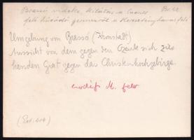 cca 1910 Brassó-vidéki hegyek, Erdélyi Mór felvétele, hátulján feliratozva, 11,5×16 cm / Brasov