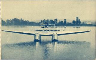 Societa Aerea Mediterranea, Idro S. 55 P., Linea Aerea per la Sardegna / Savoia-Marchetti S.55 Italian double-hulled flying boat, hyroplane