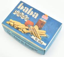 Babapiskóta papírdoboz, 11,5×17,5×5,5 cm