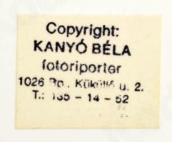 Vegyes fényképek (divat, sport, stb. témában), 25 db színes fotó, Kanyó Béla (1939-2020) fotóriporte...