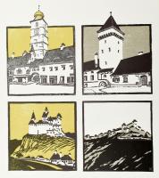 Székely András: Kós Károly. Bp., 1979, Corvina (Offset-ny.), 12 p.+12 t. Kós Károly grafikai munkáss...