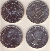 Nagy-Britannia 1965-1981. 1C "Churchill" + 25p (3klf) "Koronázási évforduló, Ezüstjub...