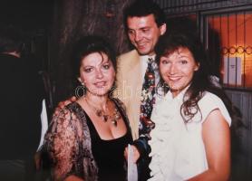 Erzsébet-díj átadó (?) ünnepség (Dr. Czeizel Endre, Palotás János, Huszti Péter, stb.), 5 db színes ...