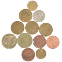 Románia / Amerikai Egyesült Államok / Ciprus 1951-2011. 12db vegyes fémpénz T:1-2- Romania / USA / Cyprus 1951-2011. 12pcs os mixed coins C:AU-VF