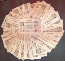 Német Birodalom / Weimari Köztársaság 1923. 2.000.000M (27x) "Ringe" vízjellel T:I,I-