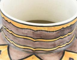 Borszéky Frigyes (1880-1955): Art Deco váza. 1915-20 körül. Hkorának megfelelő állapotban, m: 37 cm,...