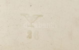 Borszéky Frigyes (1880-1955): Art Deco váza. 1915-20 körül. Hkorának megfelelő állapotban, m: 37 cm,...