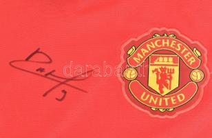 Marcus Rashford angol labdarúgó autográf aláírt Manchester United mez tanúsítvánnyal / Famous Englis...