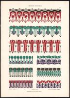 10 tábla Decorative Vorbilder c. folyóiratból, 35x25 cm és 34x24 cm