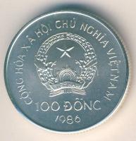 Vietnam 1986. 100D Ag "Olimpia-vívás" T:BU