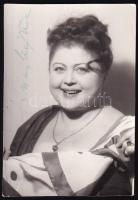 Fónay Márta színésznő aláírt fotó 6x9 cm