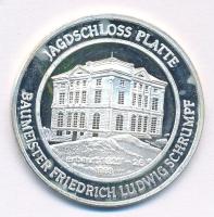 Németország DN "Christian Zeis" kétoldalas, jelzett Ag emlékérem kapszulában (14,90g/1.000...