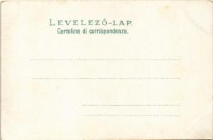 Fiume, Rijeka; Susak, Trg Jelacica Bana / Sussak / street view, square (EK)