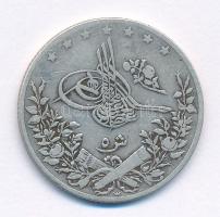 Egyiptom 1885W (1293/10) 5q Ag T:2-
Egypt 1885W (1293/10) 5 Qirsh Ag C:VF
Krause KM#294