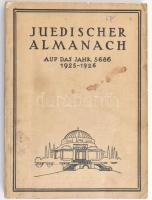 Juedischer Almanach auf das Jahr 5686. 1925-1926. Wien, 1925, Juedischen Almanach. Kiadói papírkötés, foltos borítóval.