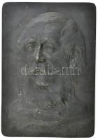 AA jelzéssel: Kossuth Lajos mellképe, öntöttvas, 39×27 cm