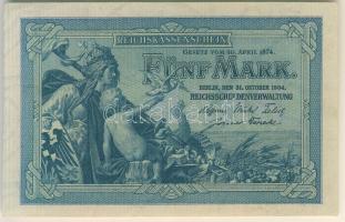 Német Birodalom / Császárság 1904. 5M T:I