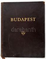 Budapest. Bp., 1931, Bp. Székesfőváros Idegenforgalmi Hivatala. Kiadói műbőr kötés, kopottas állapotban.