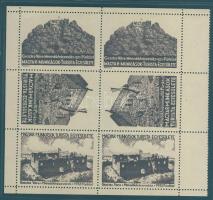 1932 Gesztes vára levélzáró kisív