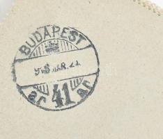 cca 1918 Verebély László (1883-1959) villamosmérnök, Kandó Kálmán munkatársa, a MÁV villamosításának...