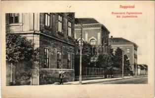 1911 Nagyvárad, Oradea; Premontrei főgimnázium, Kir. Jogakadémia. Láng József kiadása / grammar school, law academy (EK)