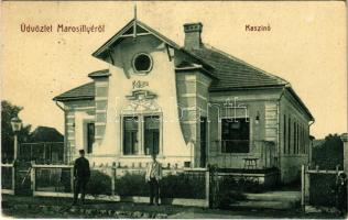 1912 Marosillye, Ilia; Kaszinó. W.L. Bp. 2083. Pannonia könyvnyomda kiadása / casino (EK)