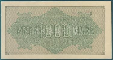 Német Birodalom / Weimari Köztársaság 1922. 1000M "Kreutzblüten" vízjellel T:I