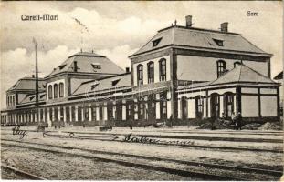 Nagykároly, Carei; Gara / vasútállomás / Bahnhof / railway station (Rb)
