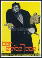 1937 Az örök zsidó - Der ewige Jude kiállítás antiszemita képeslap alkalmi bélyegzéssel