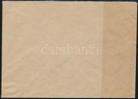 1943 Levélboríték".M. kir. Szatmárnémeti Honvéd csapat Kórház gyógyszertára" bélyegzéssel