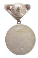 Mongólia DN "Munka érdemrend" zománcos, ezüstözött jelvény "3055" sorozatszámmal...