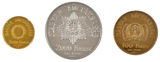 1998. "Az 1848-1849. évi forradalom és szabadságharc 150. évfordulója" 100Ft Cu-Ni + 2000F...