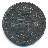1763. Rézdénár "Mária Terézia / zárt korona" T:2 patina Huszár: 1756., Unger III.: 1278