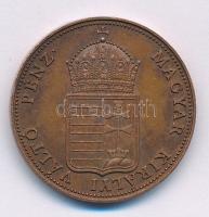 1848KB 1Kr Cu "1998-as jubileumi" utánveret (restrike) T:1-