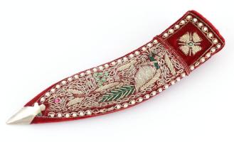 Kukri dísztőr, szép állapotban, h: 38,5 cm
