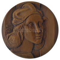 Szovjetúnió 1986. Raffaello kétoldalas bronz emlékérem (60mm) T:1- Soviet Union 1986. Raffaello two-sided bronze commemorative medallion (60mm) C:AU