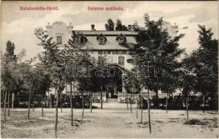 Balatonlelle, Lelle; Balaton szálloda. Wollák József kiadása