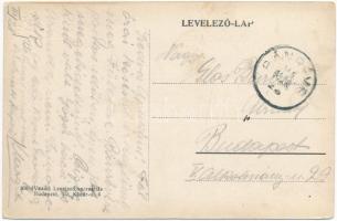 1915 Bánréve, Gróf Serényi Béla kastélya. Vasúti levelezőlapárusítás 3085. (EK)