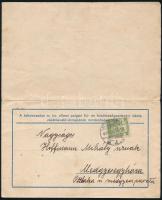 1925 Meghívó a békéscsabai m. kir. állami polgári fiú- és felsőmezőgazdasági iskola zászlóavató ünne...