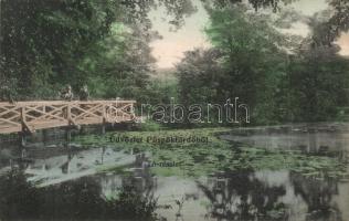 Püspökfürdő lake