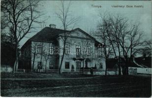 1913 Tinnye, Vásárhelyi Géza kastélya