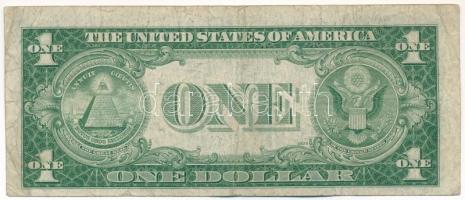 Amerikai Egyesült Államok 1935. 1$ "U 43943829 H" Silver Certificate - kisméretű", ké...