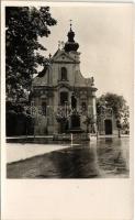 Győr Karmelita templom, szobor. photo (fl)