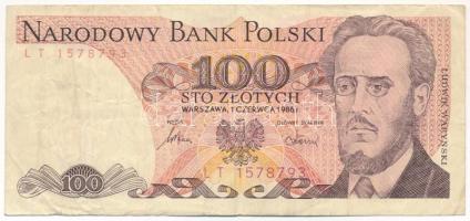 Lengyelország 1986. 100Zl T:III Poland 1986. 100 Zlotych C:F Krause P#143