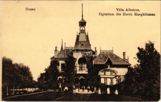 1917 Buzau, Buzeu, Bodzavásár; Villa Albatros, Eigentum des Herrn Marghiloman / villa (EK)