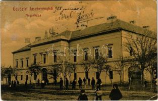 1908 Jászberény, megyeháza. W.L. 208. (szakadás / tear)