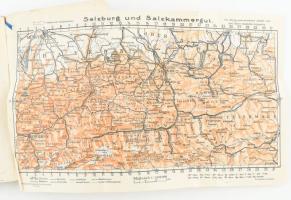 Salzburg, Stadt und Land, Salzkammergut mit Angaben für Automobilisten. Grieben Reiseführer Band 48....