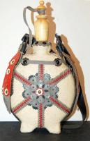 Csikóbőrös kulacs 29cm-es magassággal