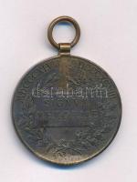 1898. "Jubileumi Emlékérem a Fegyveres Erő Számára / Signum memoriae (AVSTR)" bronz kitünt...
