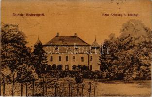 1910 Kisterenye, Kis-Terenne (Bátonyterenye); Báró Solmosy J. kastélya
